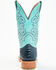 Image #5 - Corral Men's Exotic Python Western Boots - Broad Square Toe, Navy, hi-res