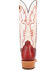 Image #5 - Dan Post Women's Adeline Tall Western Boots - Square Toe, Red, hi-res