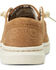 Image #3 - Ariat Women's Floral Emboss Hilo Flx Foam Casual Shoe - Moc Toe, Beige/khaki, hi-res