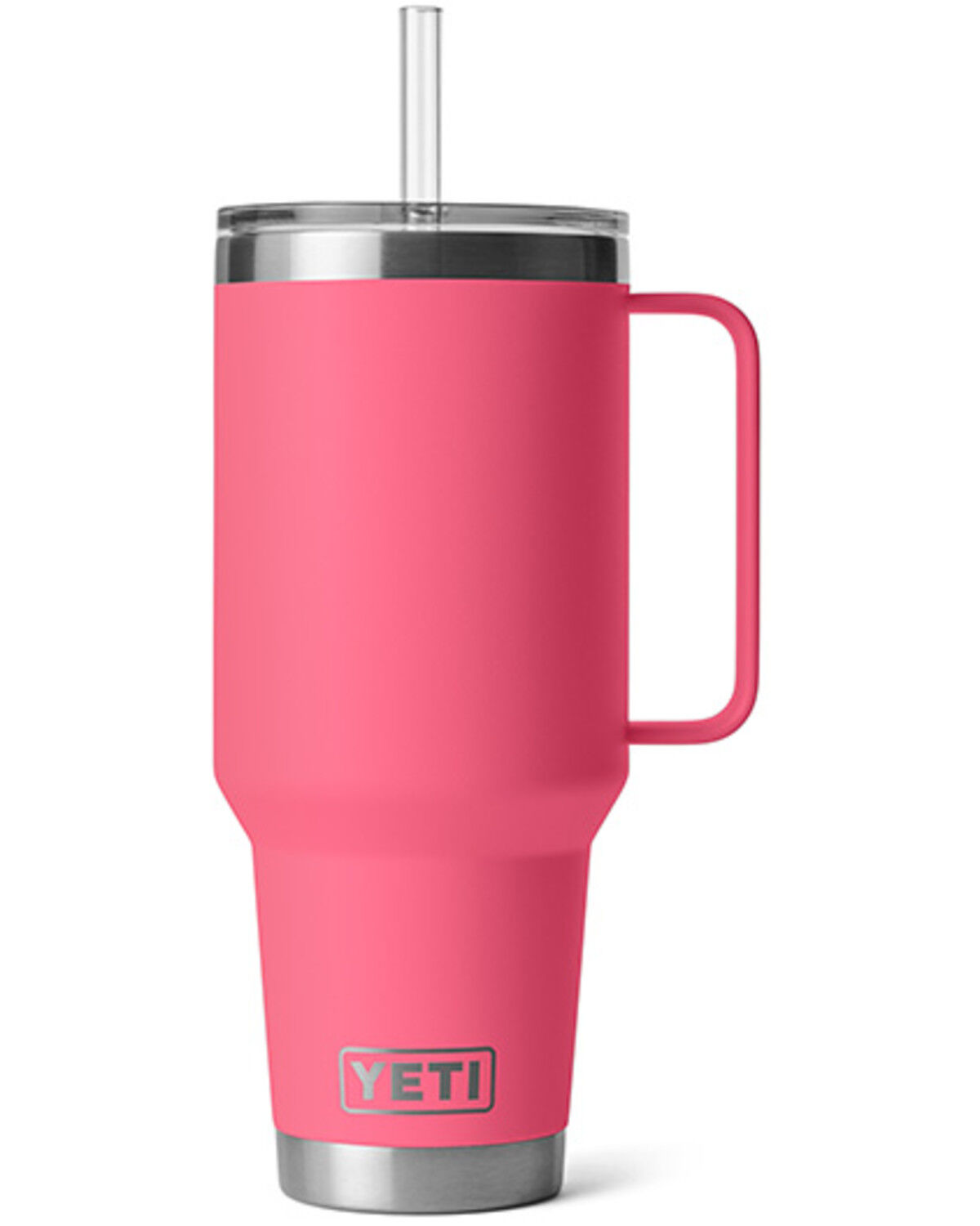 Image #1 - YETI Rambler&reg; Straw Lid 42oz Travel Mug, Bright Pink, hi-res