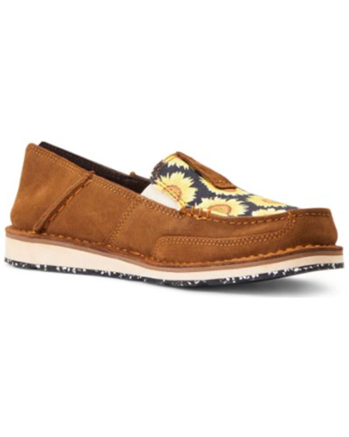 Image #1 - Ariat Women's Field Of Sun Cruiser Shoes - Moc Toe, Brown, hi-res