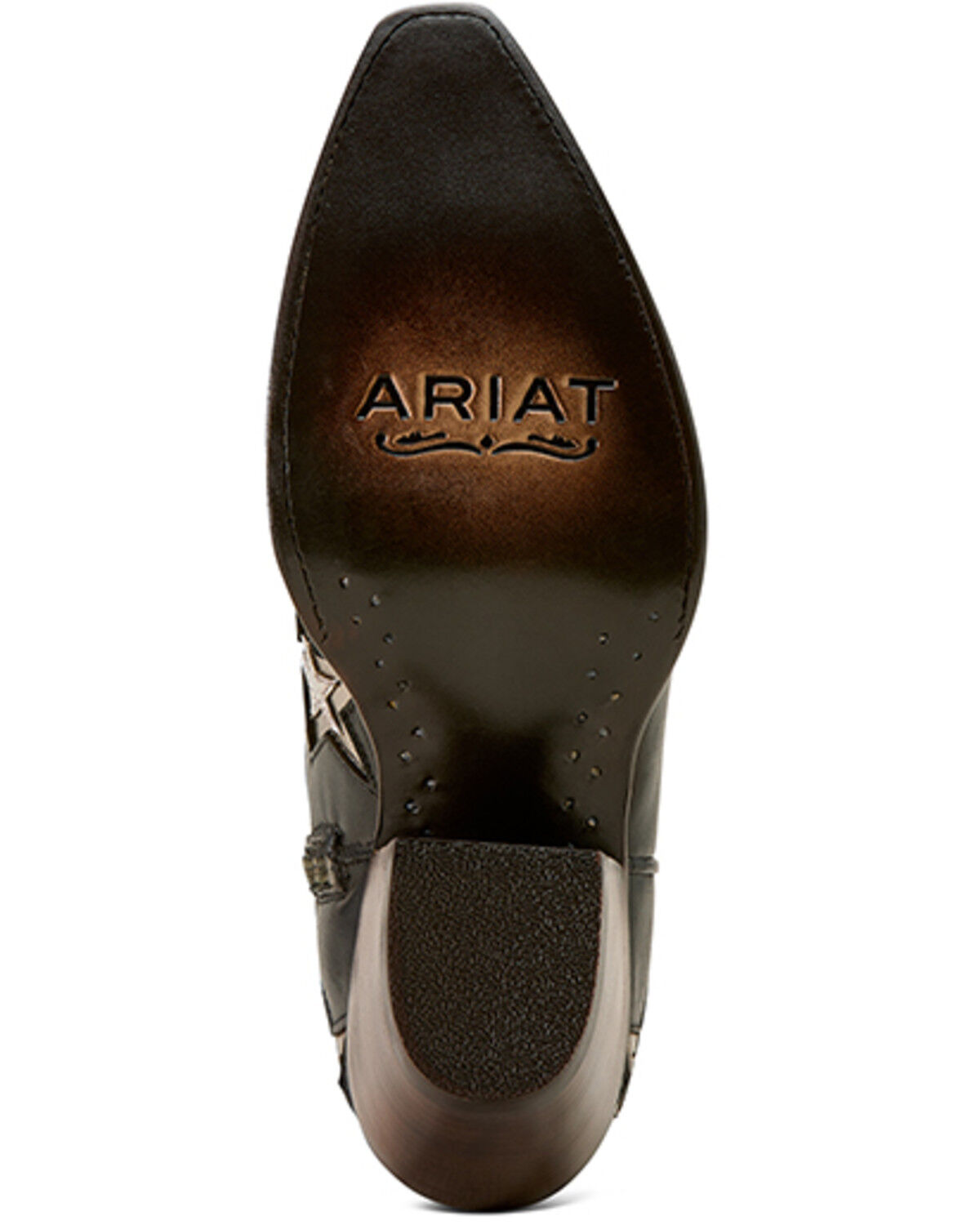 Image #7 - Ariat Women's Casanova Star Tall Western Boots - Snip Toe, Black, hi-res