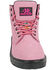Image #4 - Moxie Trades Women's 6" Alice Waterproof Work Boots - Steel Toe, Pink, hi-res