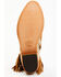 Image #7 - Caborca Silver by Liberty Black Women's Sybil Star Fringe Booties - Round Toe, Tan, hi-res