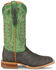 Image #2 - Justin Men's Cowman Western Boots - Broad Square Toe, Brown, hi-res