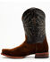 Image #3 - Moonshine Spirit&reg; Men's 11" Pancho Roughout Western Boots - Square Toe, Brown, hi-res