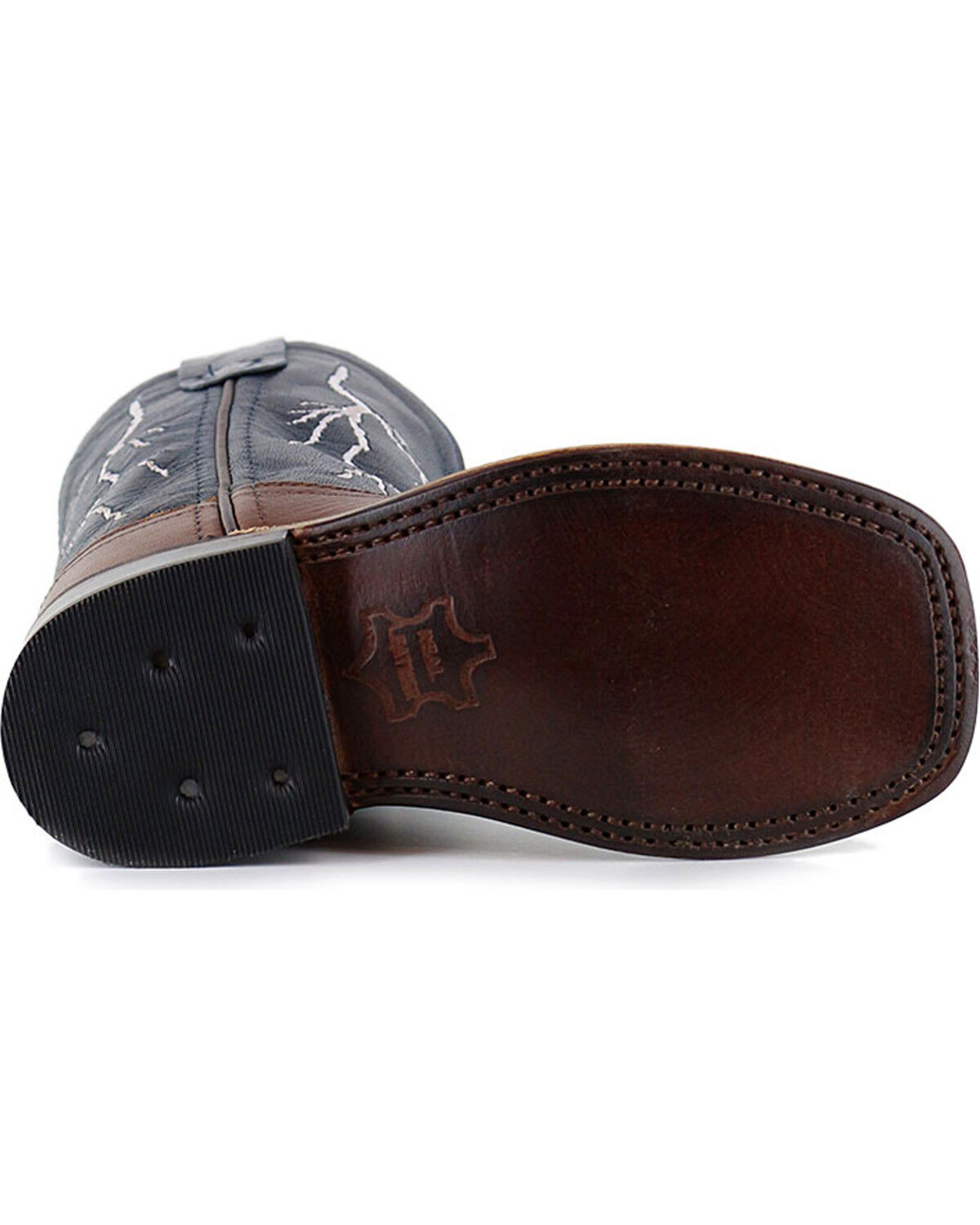 Image #5 - Cody James&reg; Boys' Lightening Western Boots, Brown, hi-res