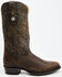 Image #2 - El Dorado Men's Bison Western Boots - Round Toe, Chocolate, hi-res