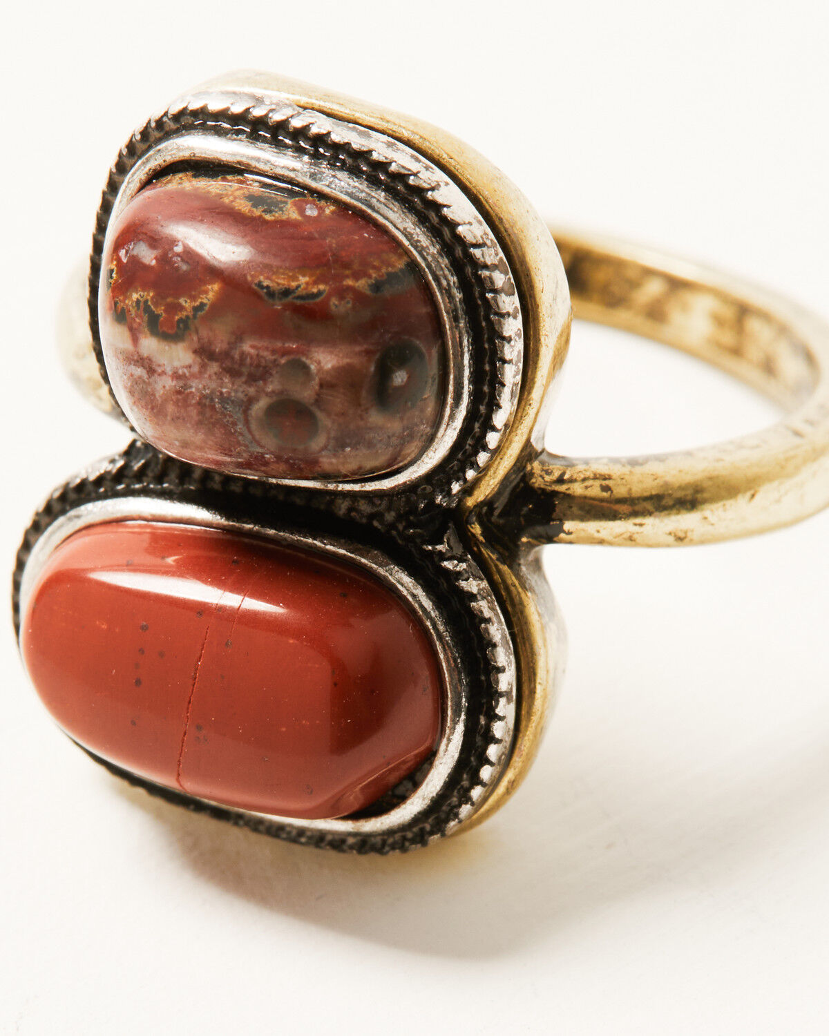 Image #7 - Shyanne Women's Desert Rose Antique Gemstone Ring Set - 5 Piece, Gold, hi-res