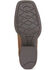 Image #5 - Ariat Girls' Tombstone Western Boots - Broad Square Toe, Brown, hi-res
