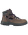Image #2 - Hoss Women's 6" Lily Waterproof Work Boots - Steel Toe, Brown, hi-res