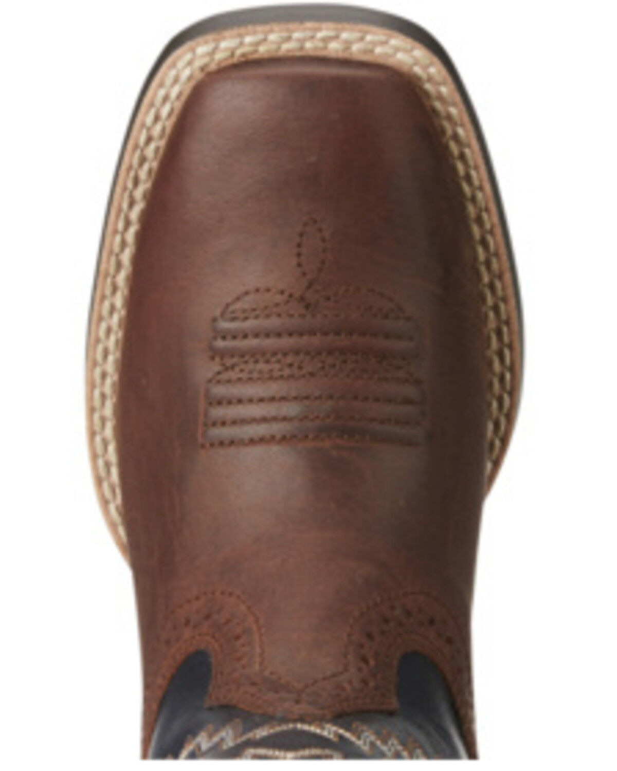 Image #4 - Ariat Youth Boys' Tycoon Western Boots, Brown, hi-res