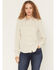 Image #1 - Shyanne Women's Bluespruce Embroidered Long Sleeve Snap Western Shirt, Oatmeal, hi-res