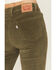 Image #4 - Levi's Women's 724 High Rise Straight Corduroy Stretch Jeans, Olive, hi-res