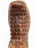 Image #6 - Horse Power Men's Nile Crocodile Print Western Boots - Square Toe, Brown, hi-res