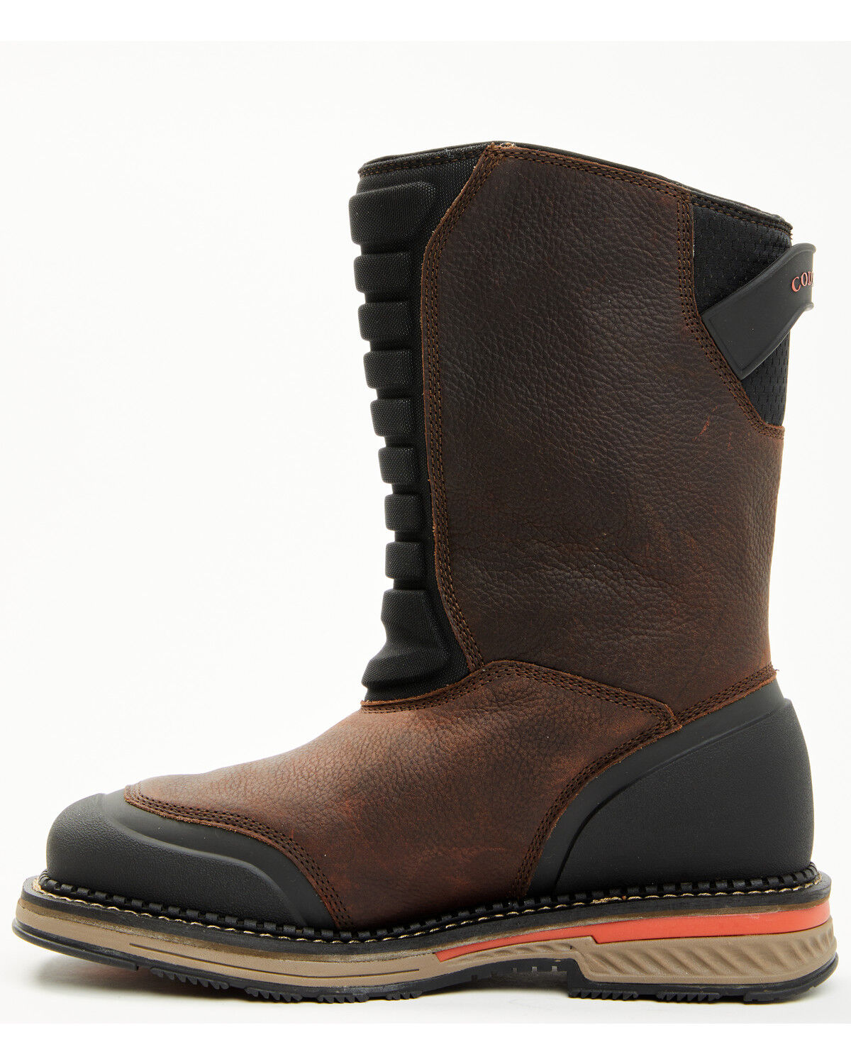 Image #3 - Cody James Men's 11.5" Pull-On Insulated Work Boots - Composite Toe, Brown, hi-res