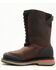 Image #3 - Cody James Men's 11.5" Pull-On Insulated Work Boots - Composite Toe, Brown, hi-res