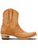 Image #2 - Lane Women's Lexington Western Booties - Snip Toe, Tan, hi-res