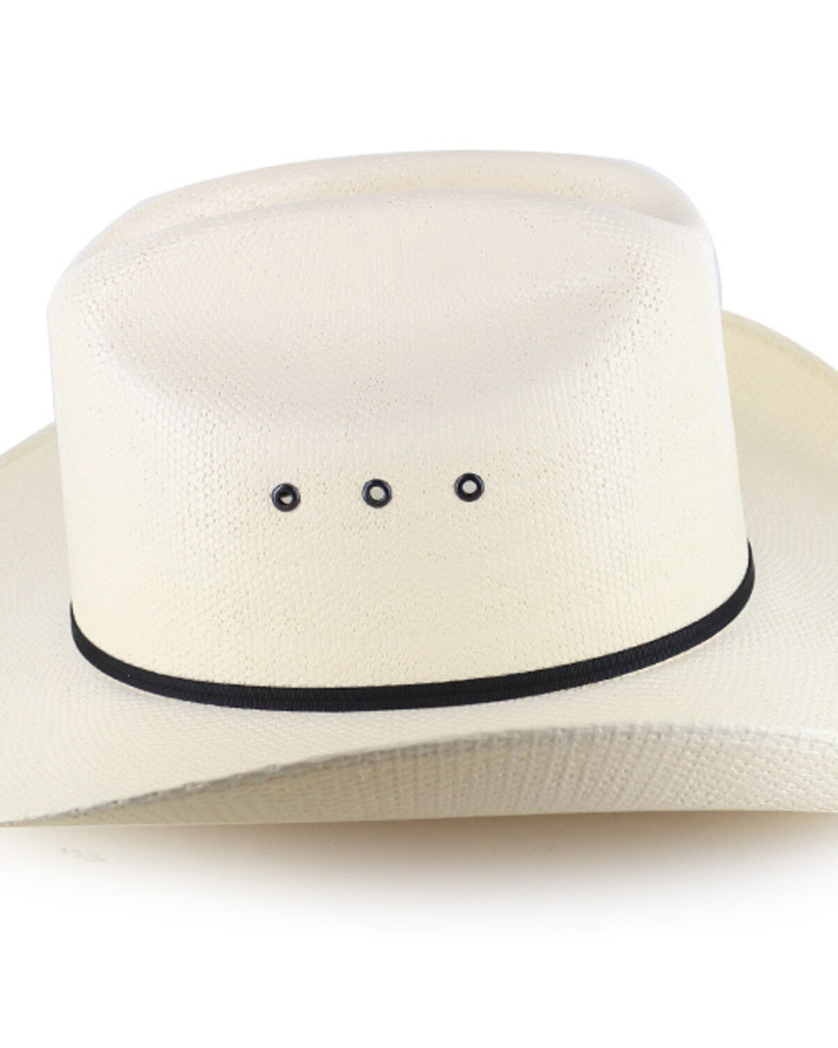 Image #3 - Cody James&reg; Men's Black Tie Straw Hat, Natural, hi-res