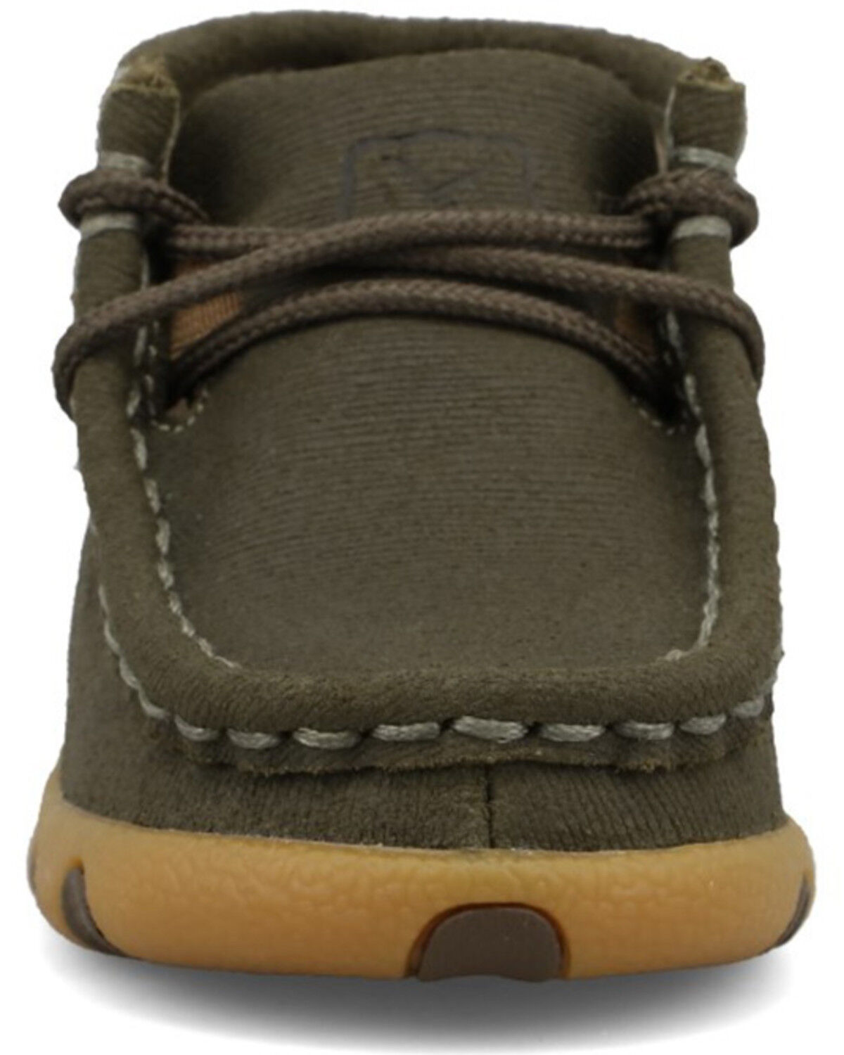 Image #4 - Twisted X Infant Kid's Driving Casual Shoes - Moc Toe, Taupe, hi-res
