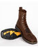 Image #5 - Cody James Men's 7" Mustang Lace-Up Kiltie Work Boots - Soft Toe, Brown, hi-res
