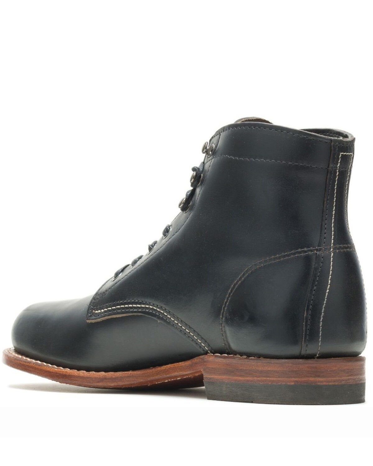Image #3 - Wolverine Men's 1000 Mile Lace-Up Boots - Round Toe, Black, hi-res