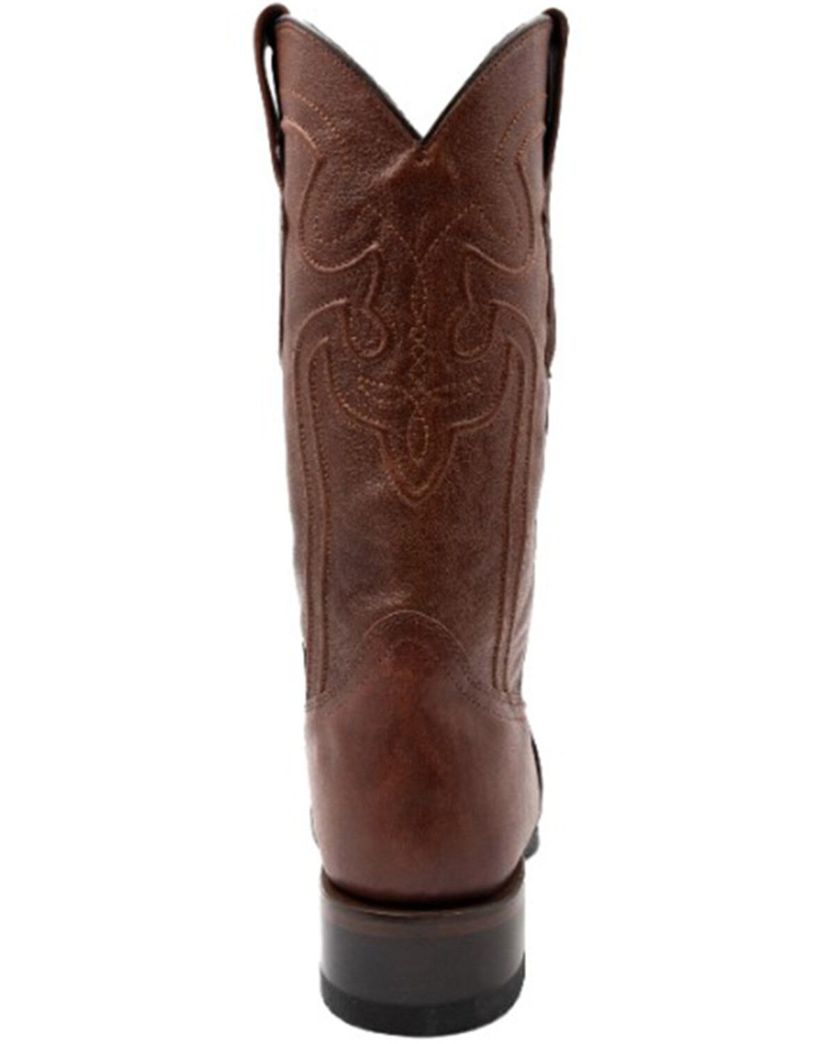 Image #4 - Ferrini Men's Wyatt Western Boots - Square Toe, Brandy Brown, hi-res