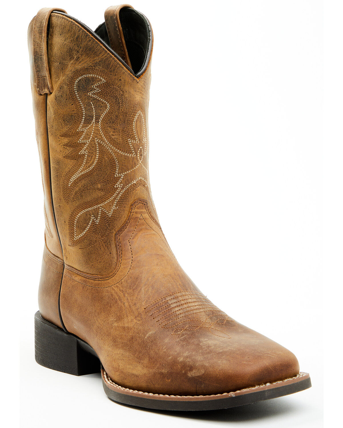 Image #1 - Cody James Ace&trade; Western Boots - Broad Square Toe, Tan, hi-res
