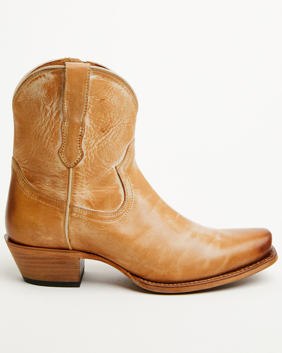 Cleo + Wolf Women's Fern Western Booties - Fashion Square Toe, Tan, hi-res