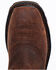 Image #6 - Cody James Men's 11" Decimator Waterproof Western Work Boots - Nano Composite Toe, Brown, hi-res