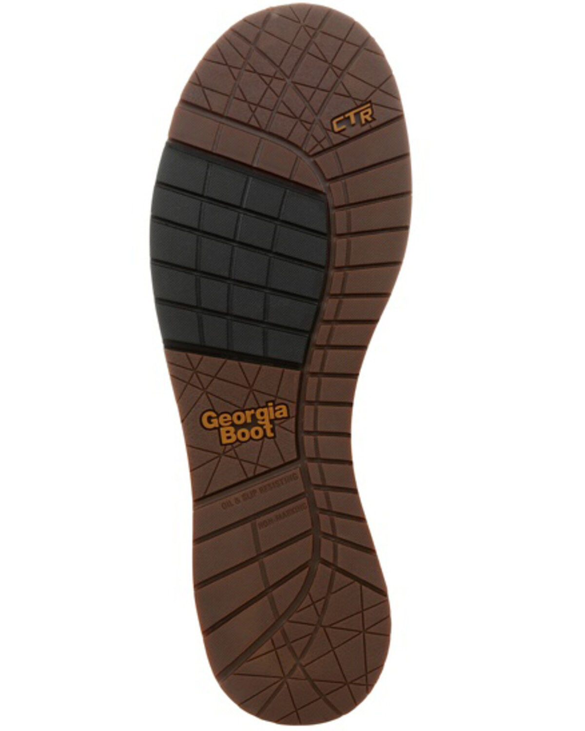 Image #7 - Georgia Boot Men's Waterproof Chelsea Work Boots - Soft Toe, Brown, hi-res