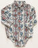 Image #1 - Wrangler Infant Boys' Southwestern Steerhead Print Long Sleeve Snap Western Onesie, , hi-res