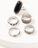 Image #1 - Idyllwind Women's Kensington Ring Set - 5 Piece, Silver, hi-res