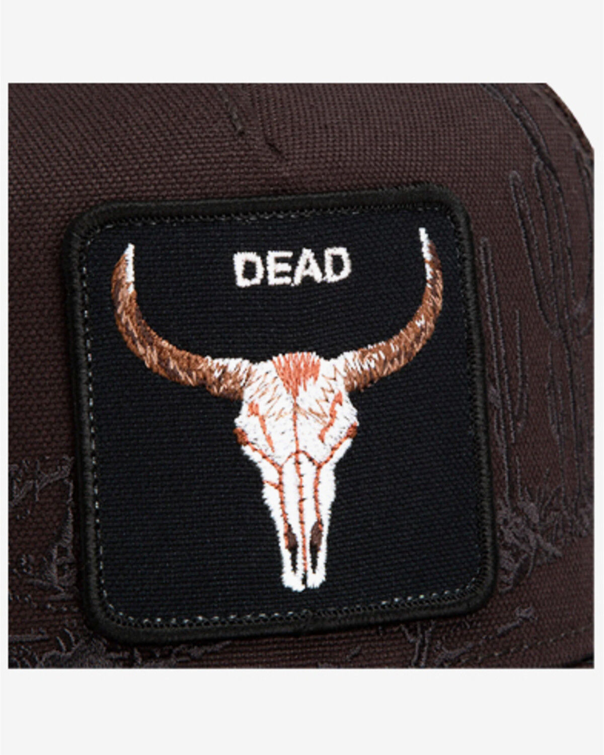 Image #7 - Goorin Bros Men's Badlands Skull Ball Cap, Brown, hi-res