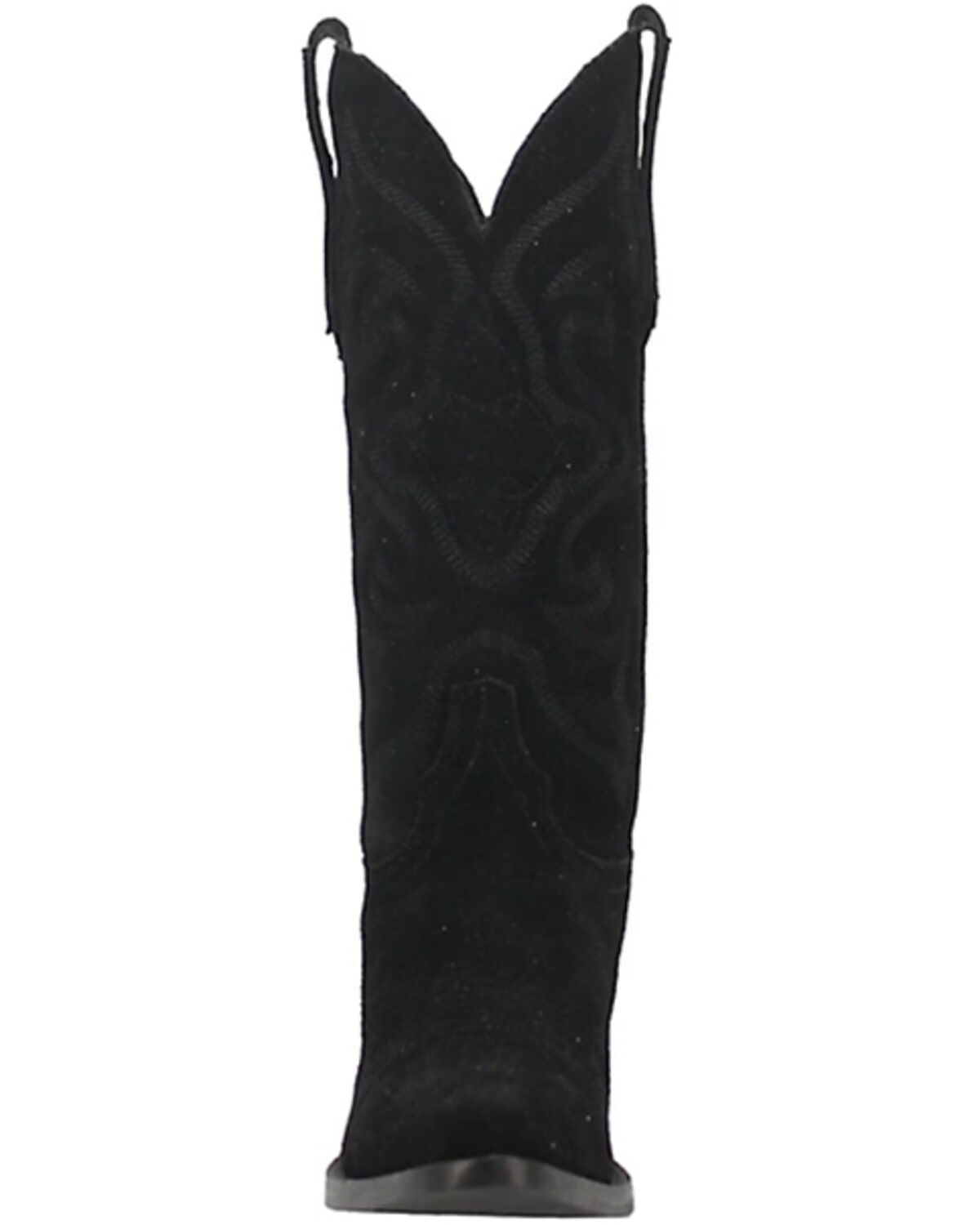 Image #4 - Dingo Women's Out West Suede Western Boots - Round Toe, Black, hi-res