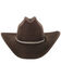 Image #2 - Cody James&reg; Men's Ramrod 3X Low Cattleman Pro Rodeo Felt Hat, Chocolate, hi-res
