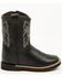 Image #2 - Cody James Toddler Boys' Westley Dane Western Boots - Broad Square Toe, Black, hi-res