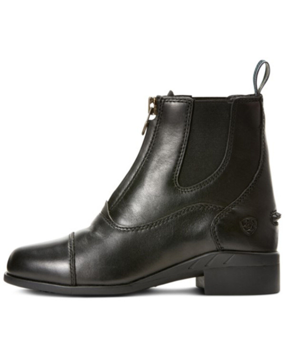 Image #2 - Ariat Girls' Devon IV Paddock Riding Boots - Round Toe, Black, hi-res