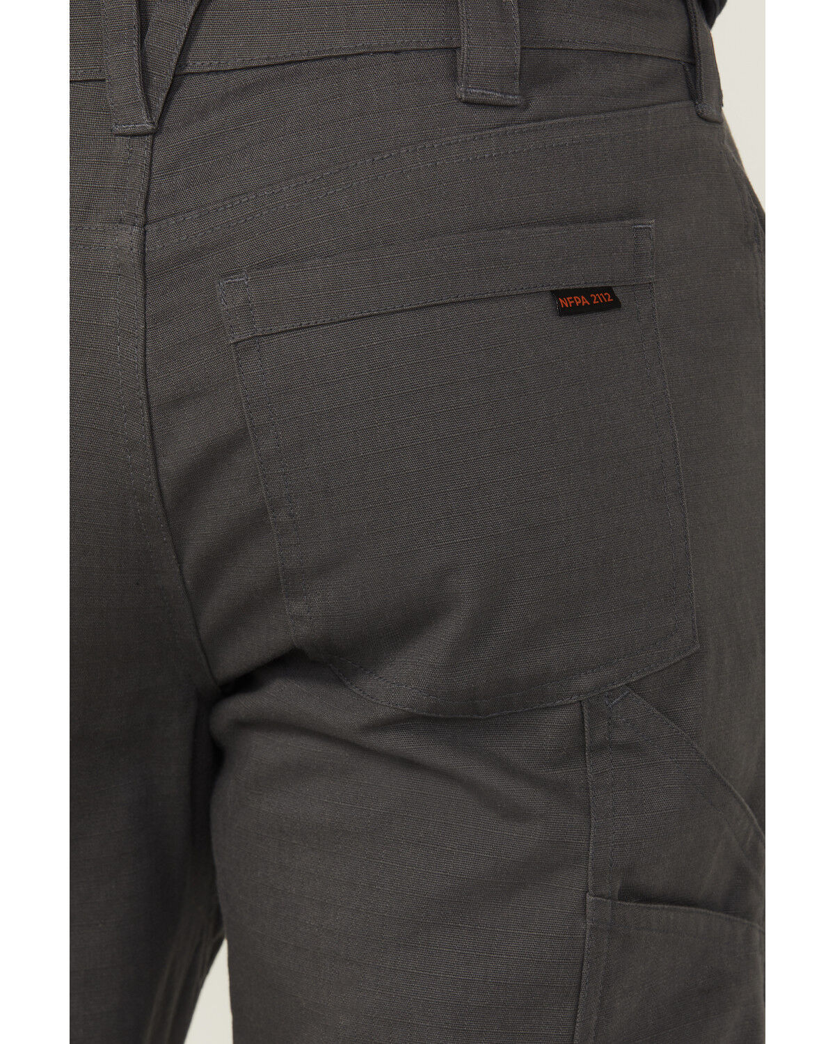 Image #4 - Hawx Men's FR Double Front Ripstop Pants - Big, Charcoal, hi-res