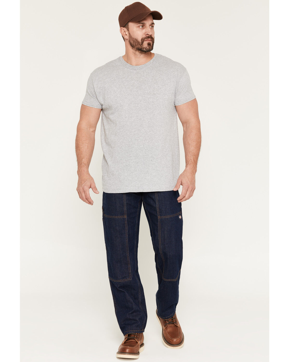 Dickies X Harley Davidson Men's Double Knee Carpenter Jeans, Dark Wash, hi-res
