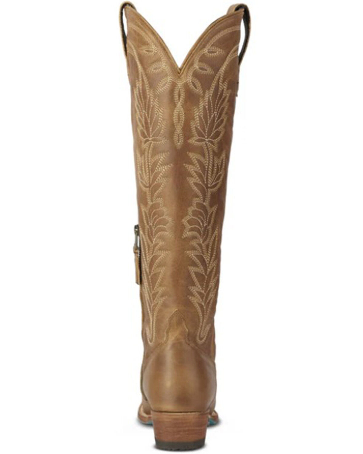 Image #5 - Lane Women's Sandaga Knee High Western Boots - Snip Toe, Brown, hi-res