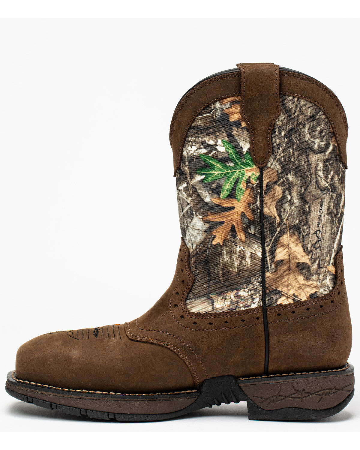 Image #3 - Cody James Men's 11" Xero Gravity Lite Camo Western Work Boots - Composite Toe, Brown, hi-res