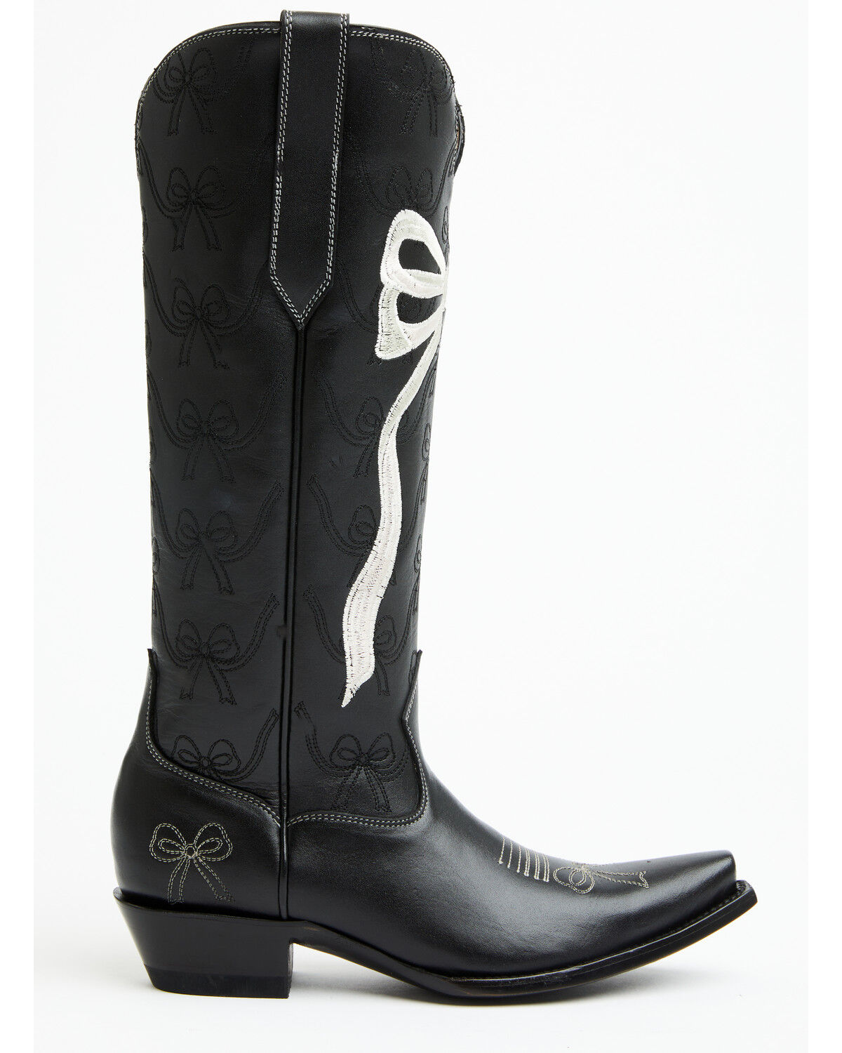 Image #2 - Yippee Ki Yay by Old Gringo Women's Super Shy Western Boots - Snip Toe, Black, hi-res