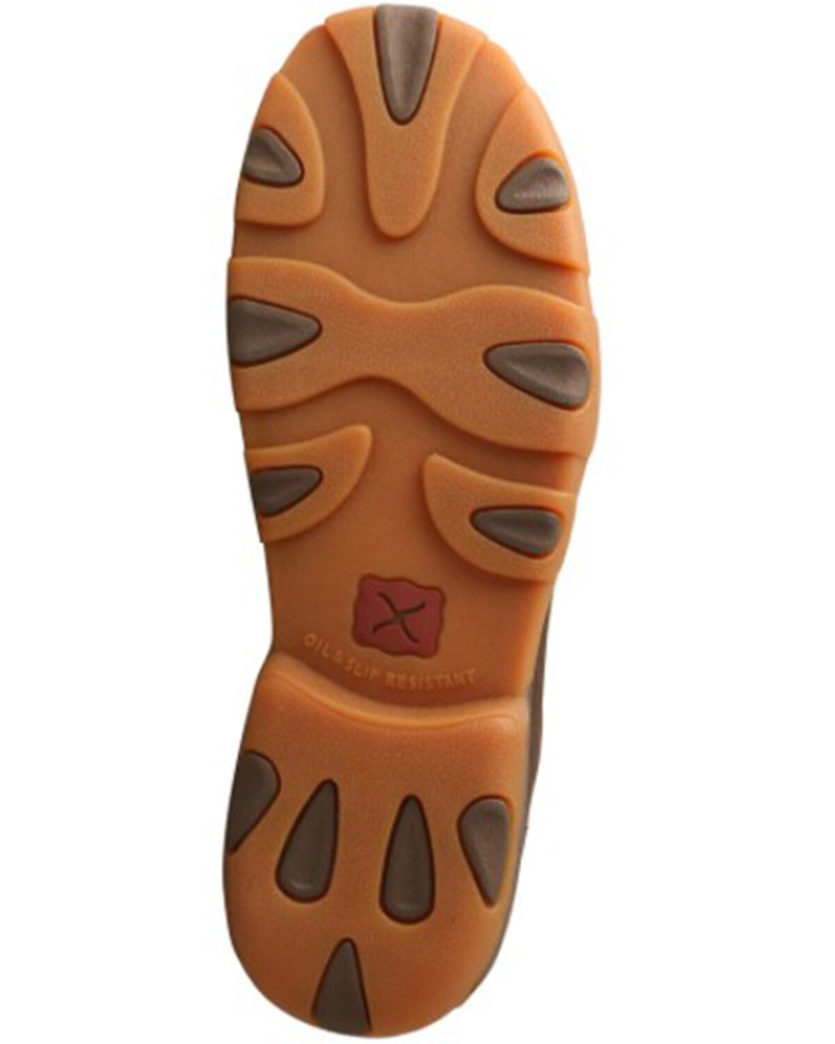 Image #6 - Twisted X Men's Waterproof Work Chukka Driving Moc - Nano Composite Toe, Chocolate, hi-res