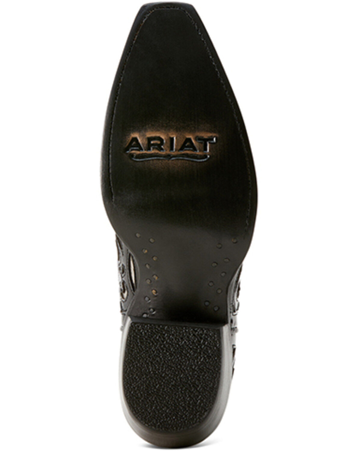 Image #5 - Ariat Women's Valentina Outlay Western Booties - Snip Toe, Black, hi-res