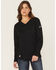 Image #1 - Ariat Women's FR AC Long Sleeve Work Top, Black, hi-res