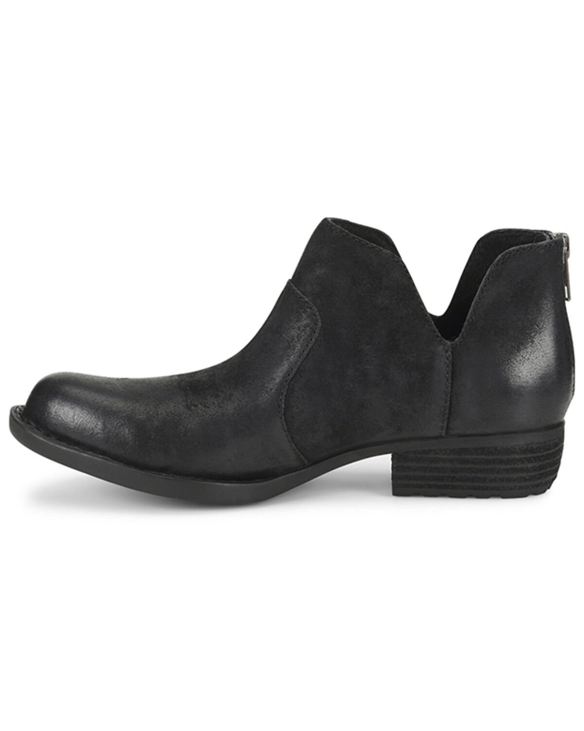 Image #3 - Born Women's Kerri Fashion Booties - Round Toe, Black, hi-res