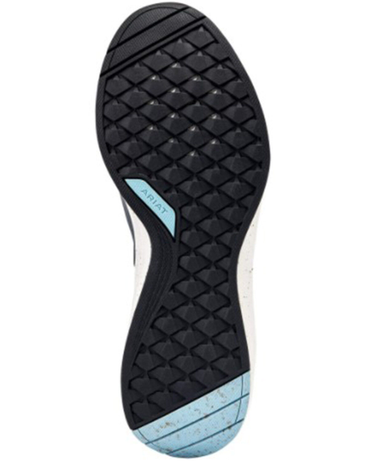 Image #3 - Ariat Women's Shiftrunner Lace-Up Soft Work Sneakers - Round Toe, Grey, hi-res