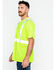 Image #5 - Hawx Men's Reflective Short Sleeve Work T-Shirt, Yellow, hi-res