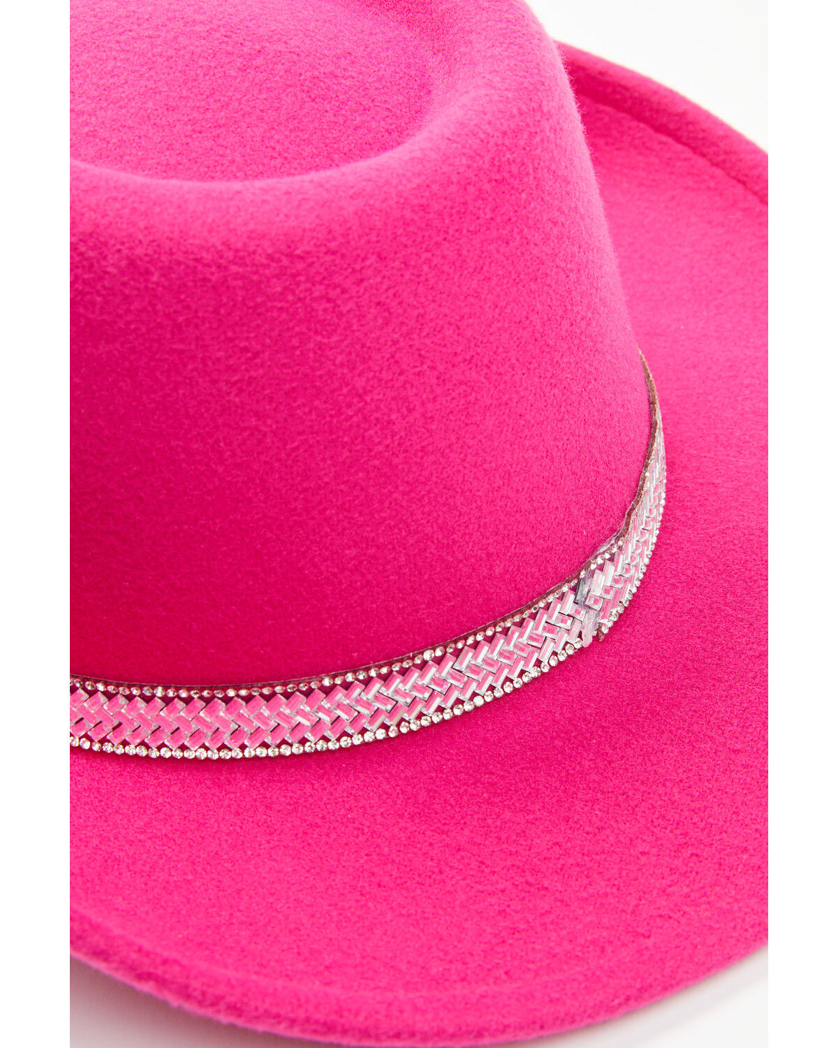 Image #2 - Shyanne Girls' O Dolly Wool Felt Cowboy Hat, Pink, hi-res